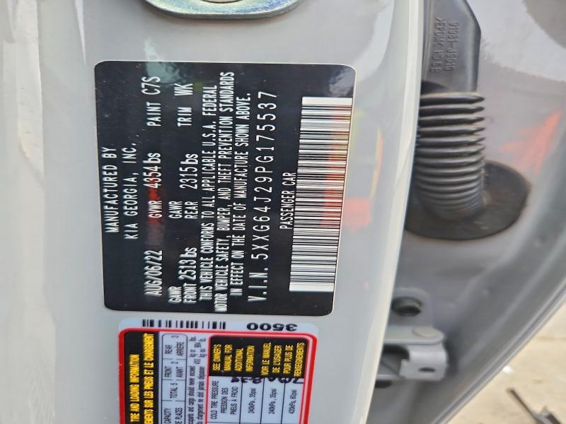 Auction sale of the 2023 Kia K5, vin: 5XXG64J29PG175537, lot number: 55814066