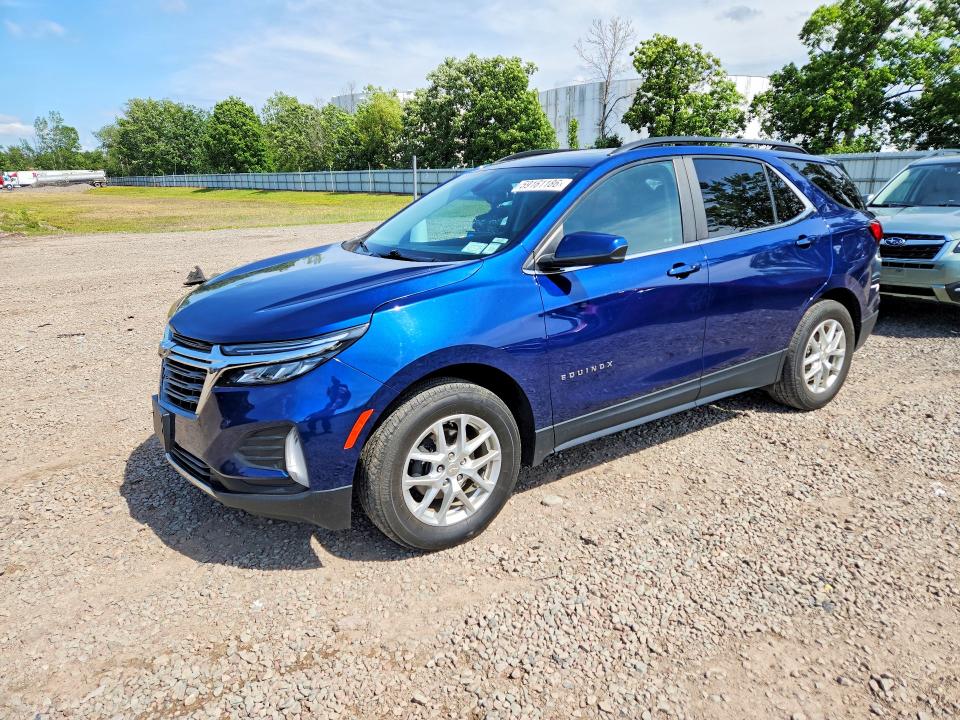 Продаж на аукціоні авто 2022 Chevrolet Equinox, vin: 3GNAXUEV0NL296621, номер лоту: 59161186