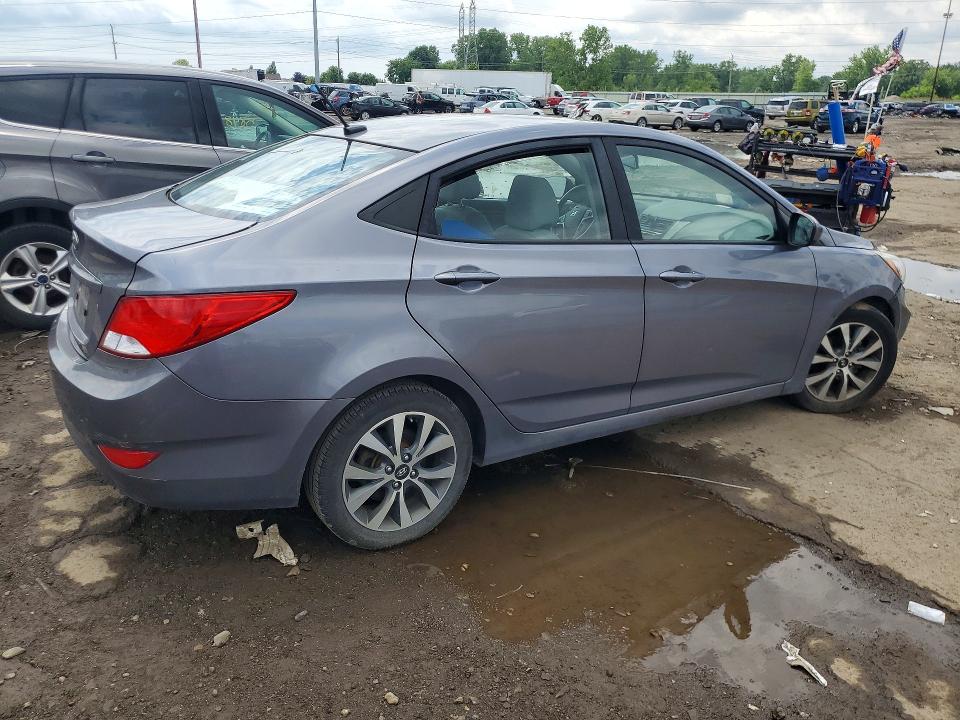 58723166 :رقم المزاد ، KMHCT4AE7HU331261 vin ، 2017 Hyundai Accent مزاد بيع