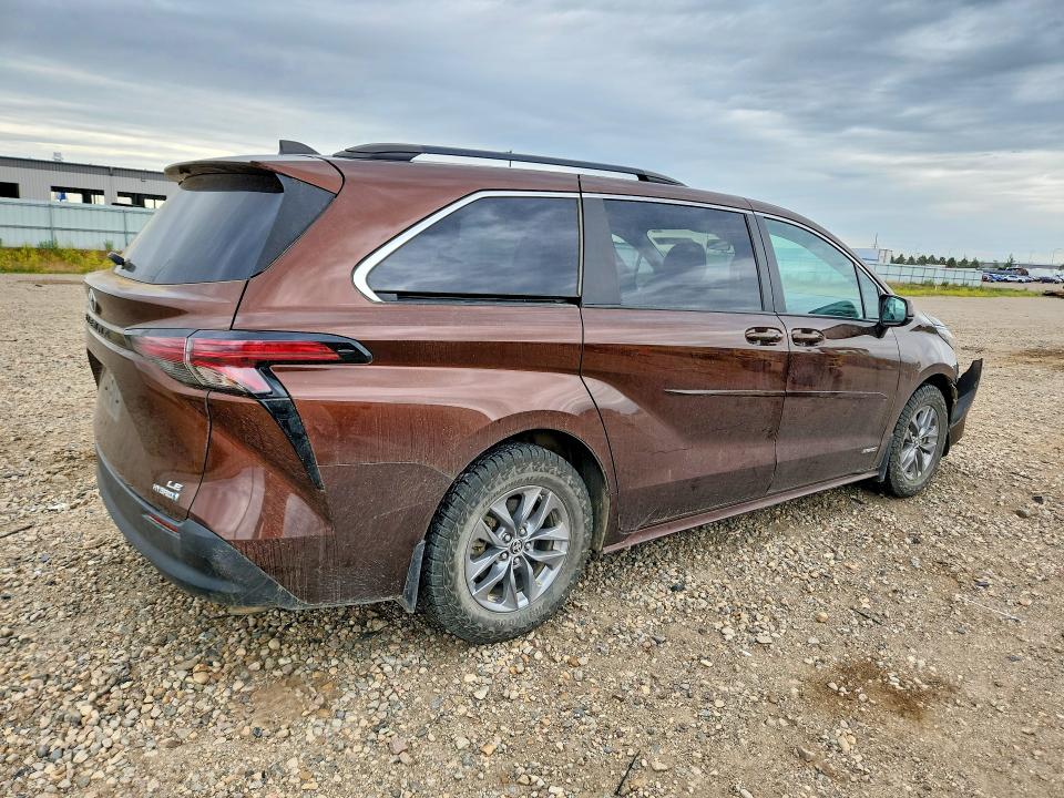 Aukcja sprzedaży 2021 Toyota Sienna, vin: 5TDKRKEC7MS023033, numer aukcji: 57689176