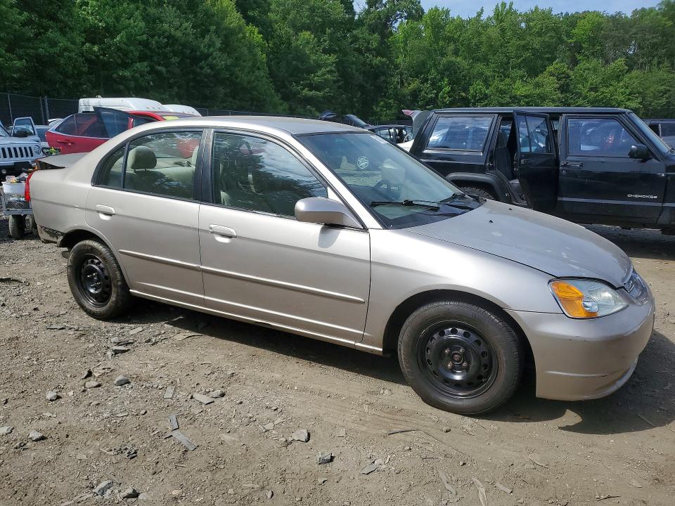56315726 :رقم المزاد ، 1HGES16692L005069 vin ، 2002 Honda Civic مزاد بيع