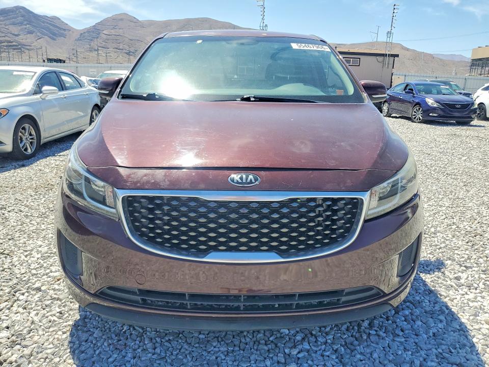 Продажа на аукционе авто 2015 Kia Sedona, vin: KNDMB5C16F6080570, номер лота: 55467906