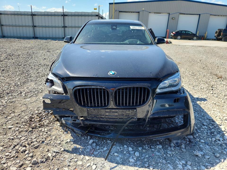 2015 Bmw 750 მანქანა იყიდება აუქციონზე, vin: WBAYF8C50FD654793, აუქციონის ნომერი: 56671256