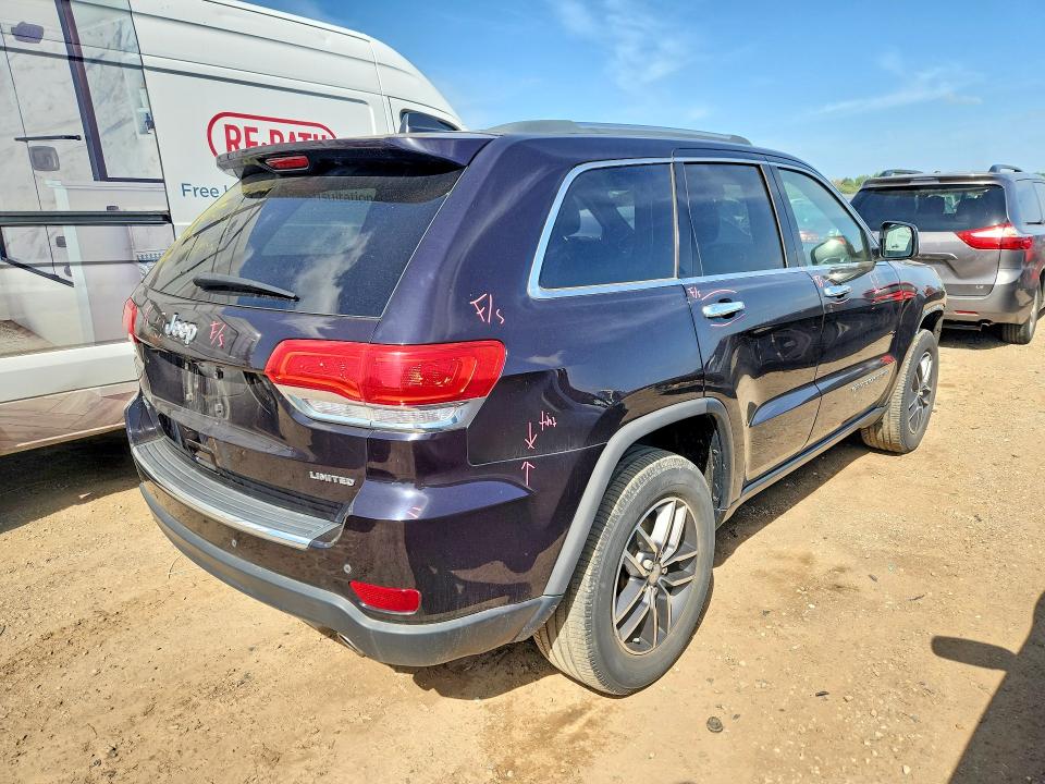 Продаж на аукціоні авто 2018 Jeep Grand Cherokee, vin: 1C4RJFBGXJC450658, номер лоту: 58725066