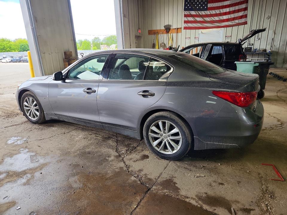 2015 Infiniti Q50 მანქანა იყიდება აუქციონზე, vin: JN1BV7ARXFM419607, აუქციონის ნომერი: 55112436