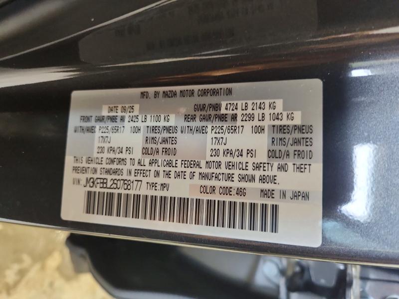 Aukcja sprzedaży 2025 Mazda Cx-5, vin: JM3KFBBL2S0768177, numer aukcji: 58481306