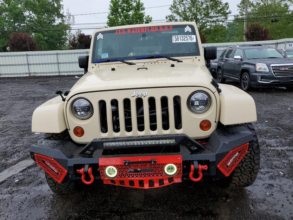 58132576 :رقم المزاد ، 1J4HA5H15BL627167 vin ، 2011 Jeep Wrangler Unlimited مزاد بيع