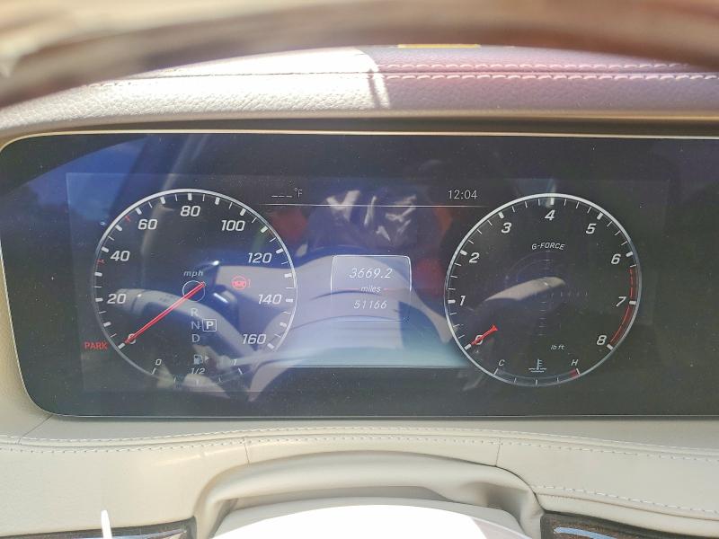 57625356 :رقم المزاد ، WDDUG6EB8JA350052 vin ، 2018 Mercedes-benz S مزاد بيع