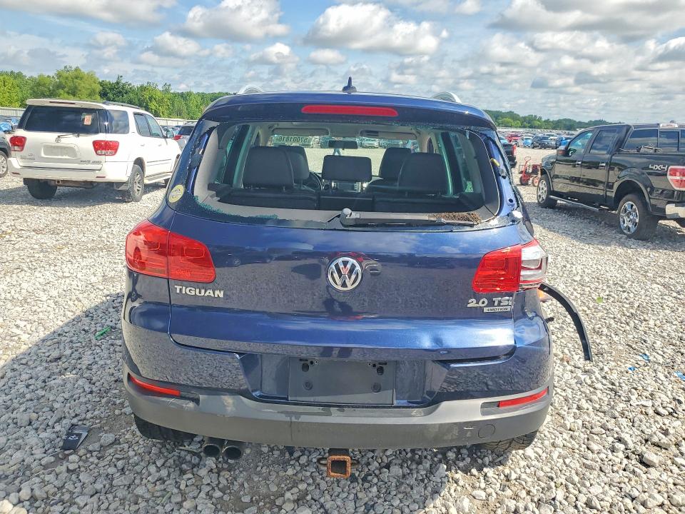 57001816 :رقم المزاد ، WVGBV3AXXDW611370 vin ، 2013 Volkswagen Tiguan مزاد بيع
