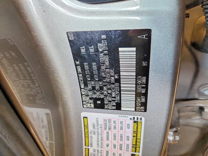 2023 Lexus Nx მანქანა იყიდება აუქციონზე, vin: 2T2GGCEZ9PC026109, აუქციონის ნომერი: 55274546