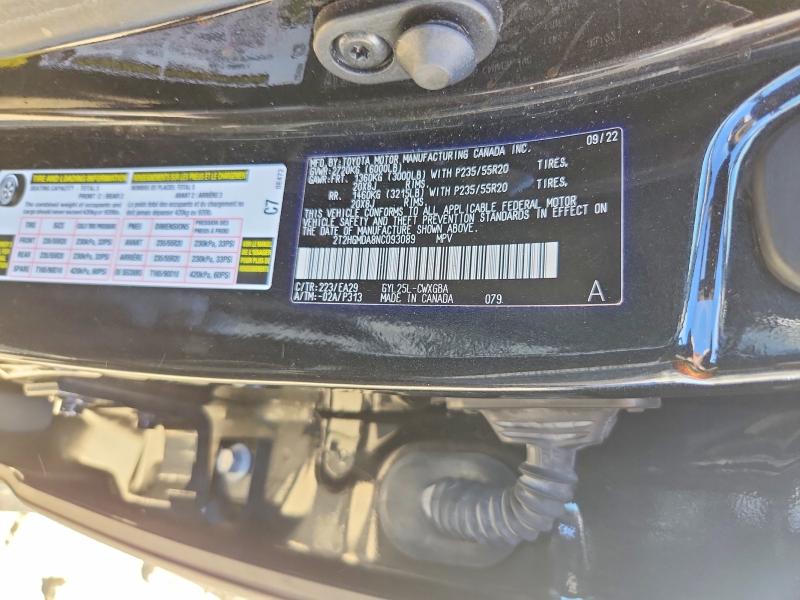 Aukcja sprzedaży 2022 Lexus Rx, vin: 2T2HGMDA8NC093089, numer aukcji: 85458795