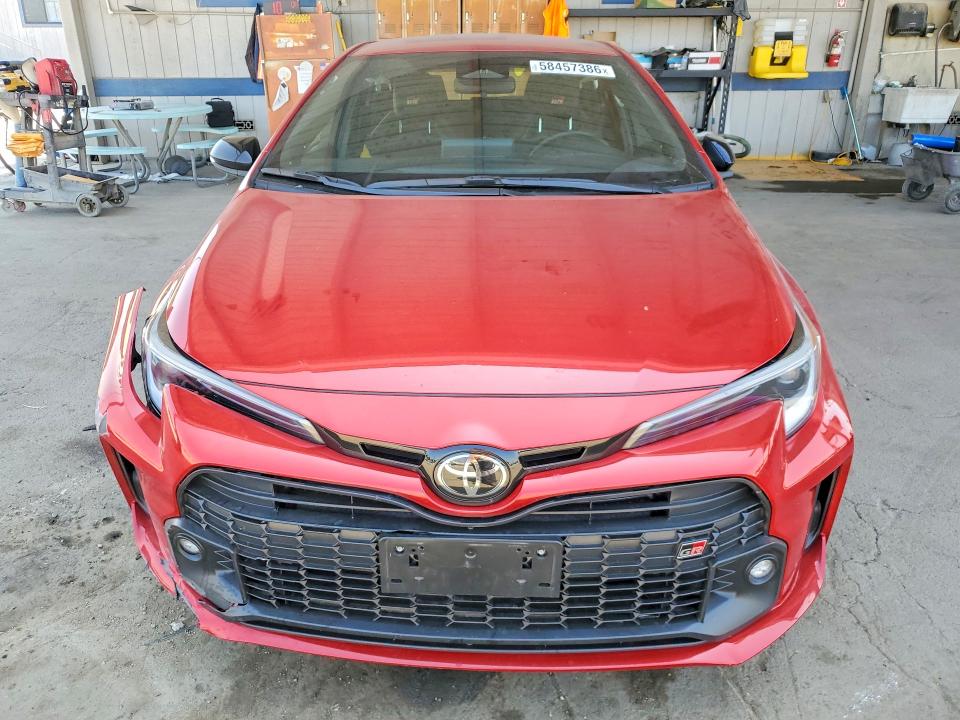 58457386 :رقم المزاد ، JTNABAAE2PA003416 vin ، 2023 Toyota Gr Corolla مزاد بيع