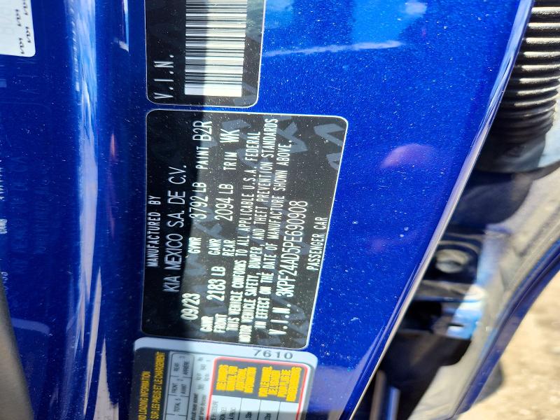 Aukcja sprzedaży 2023 Kia Forte, vin: 3KPF24AD5PE690908, numer aukcji: 58523676
