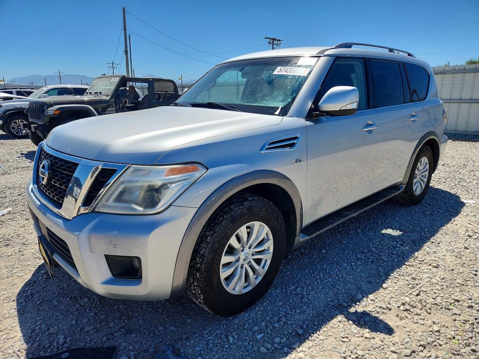 2017 Nissan Armada მანქანა იყიდება აუქციონზე, vin: JN8AY2NC4H9503618, აუქციონის ნომერი: 57435616