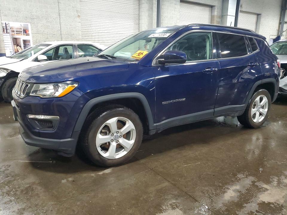2018 Jeep Compass მანქანა იყიდება აუქციონზე, vin: 3C4NJDBB6JT147680, აუქციონის ნომერი: 54779596