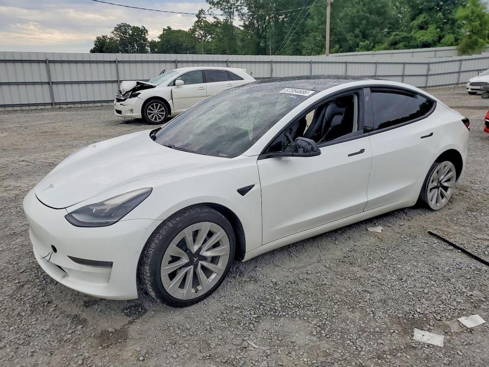 Auction sale of the 2021 Tesla Model 3, vin: 5YJ3E1EA4MF977834, lot number: 57354686