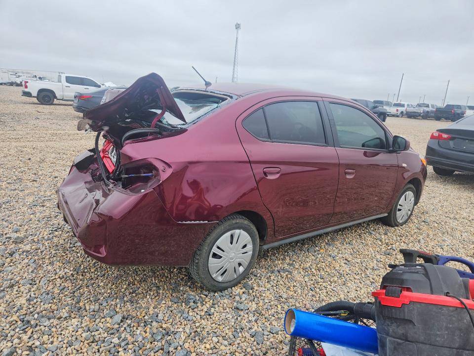 2024 Mitsubishi Mirage მანქანა იყიდება აუქციონზე, vin: ML32FUFJ2RHF17173, აუქციონის ნომერი: 57870046