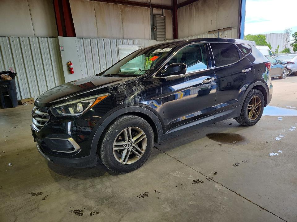 58655556 :رقم المزاد ، 5NMZTDLB7JH076013 vin ، 2018 Hyundai Santa Fe Sport مزاد بيع
