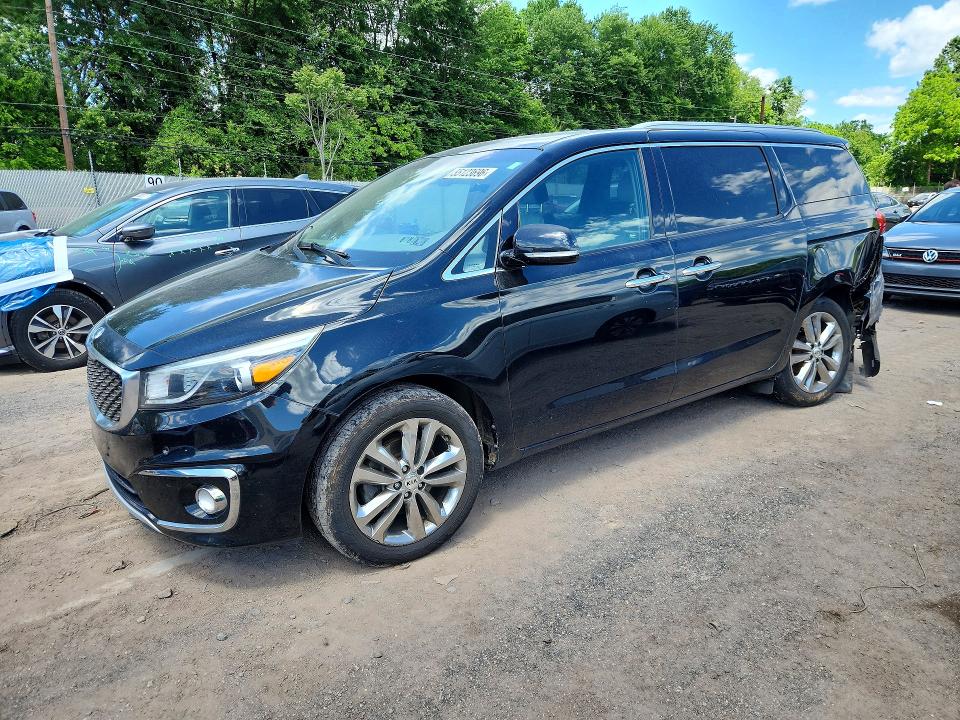 2016 Kia Sedona მანქანა იყიდება აუქციონზე, vin: KNDME5C15G6146647, აუქციონის ნომერი: 55123696