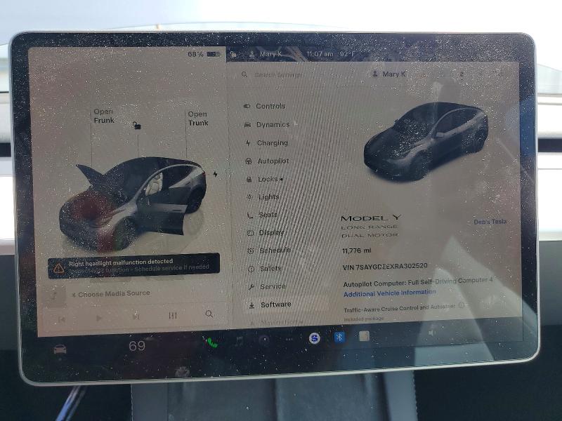 Aukcja sprzedaży 2024 Tesla Model Y, vin: 7SAYGDEEXRA302520, numer aukcji: 58424116