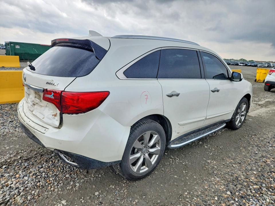 58989456 :رقم المزاد ، 5FRYD4H87FB006931 vin ، 2015 Acura Mdx مزاد بيع