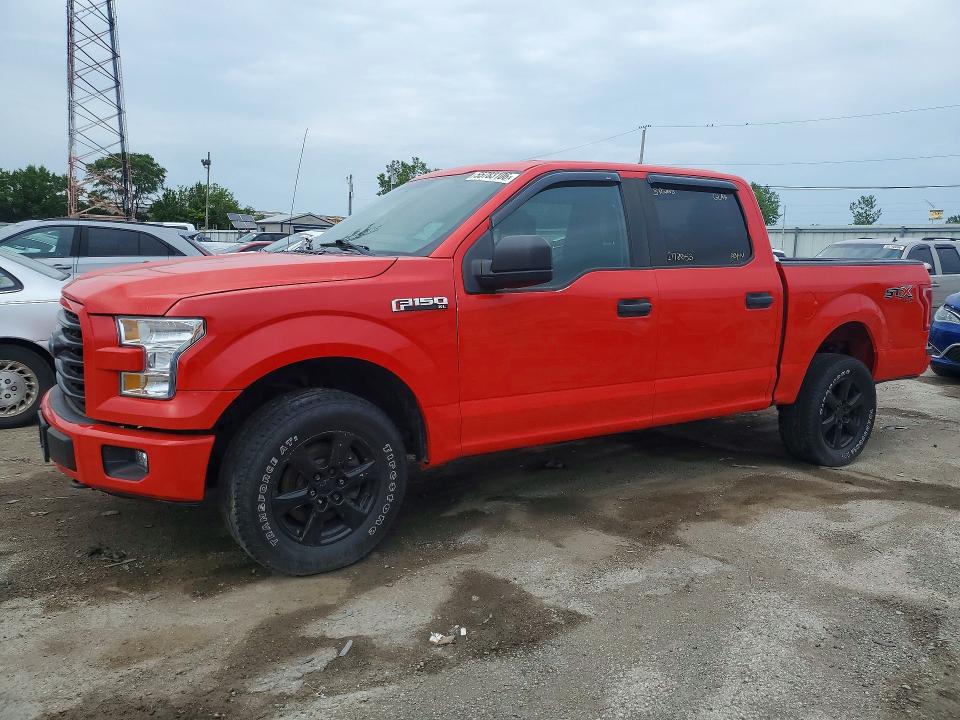 55783106 :رقم المزاد ، 1FTEW1EF6HKD70053 vin ، 2017 Ford F150 مزاد بيع