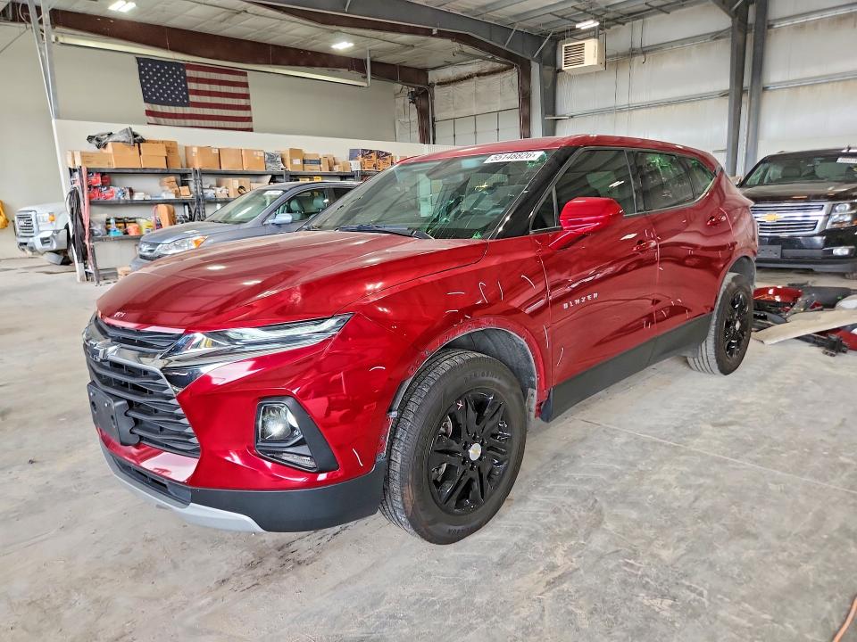 55148826 :رقم المزاد ، 3GNKBHR43MS524384 vin ، 2021 Chevrolet Blazer مزاد بيع