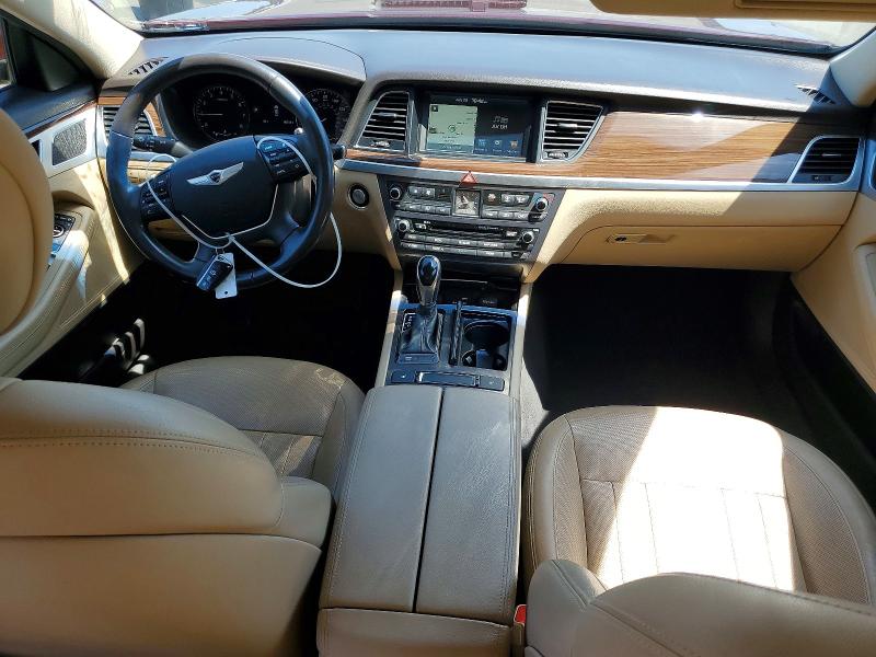 2015 Hyundai Genesis მანქანა იყიდება აუქციონზე, vin: KMHGN4JEXFU080521, აუქციონის ნომერი: 58052866