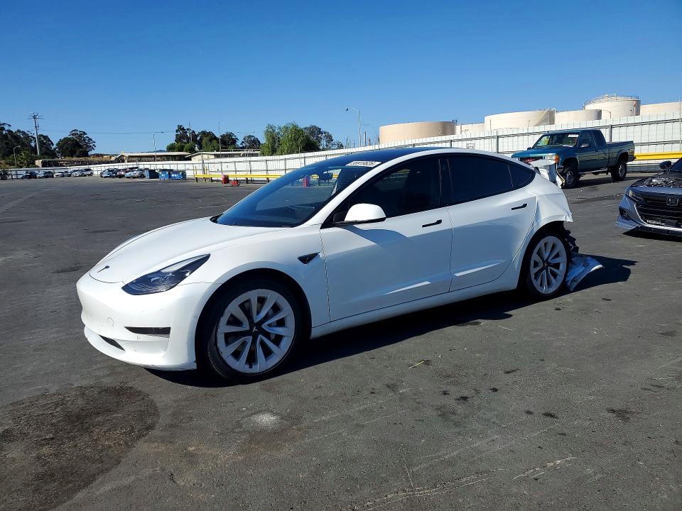 2021 Tesla Model 3 მანქანა იყიდება აუქციონზე, vin: 5YJ3E1EB3MF002511, აუქციონის ნომერი: 55919626