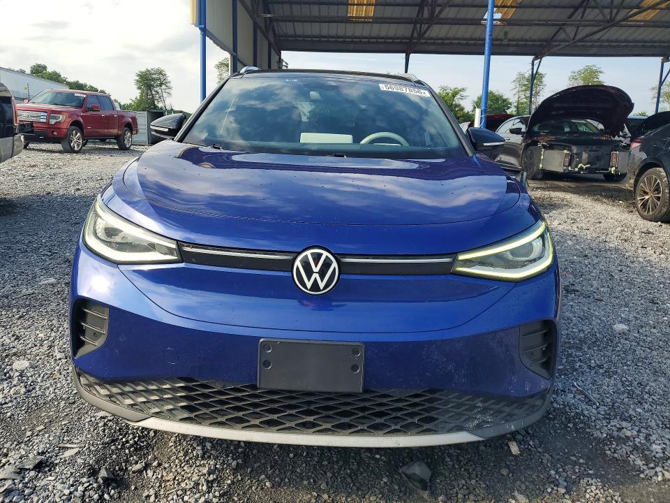 Aukcja sprzedaży 2021 Volkswagen Id.4, vin: WVGDMPE2XMP022749, numer aukcji: 56987856