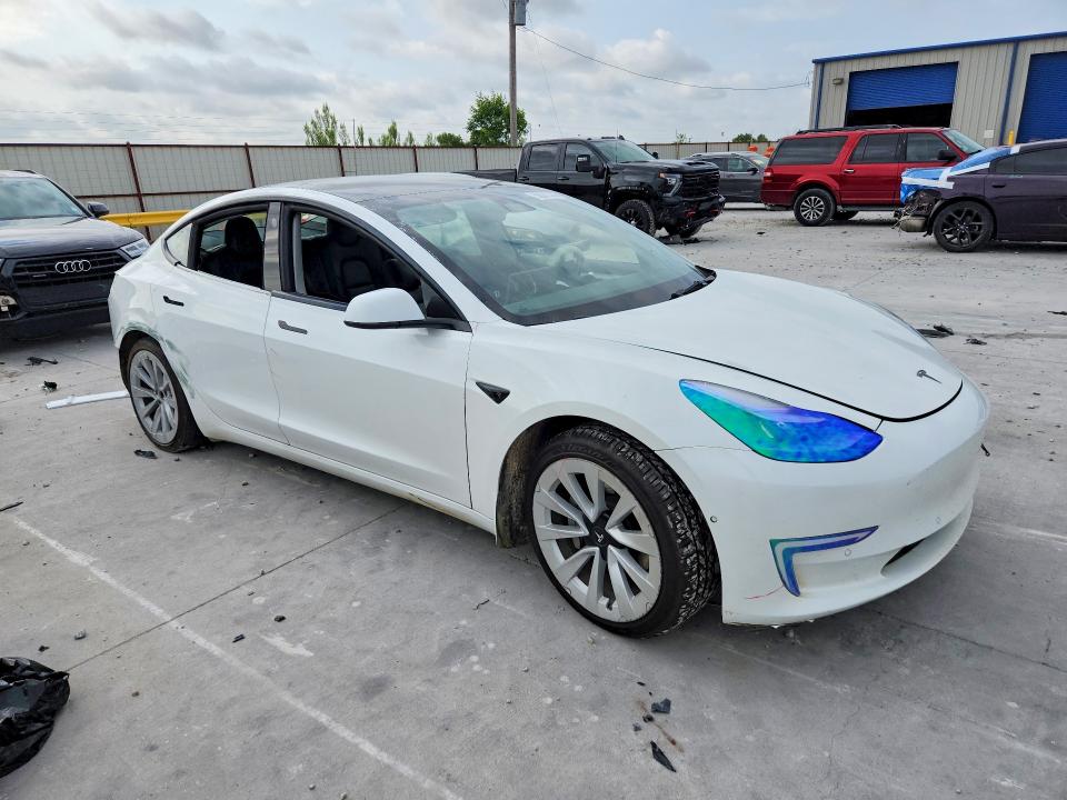 Продажа на аукционе авто 2022 Tesla Model 3, vin: 5YJ3E1EA9NF285537, номер лота: 58302336