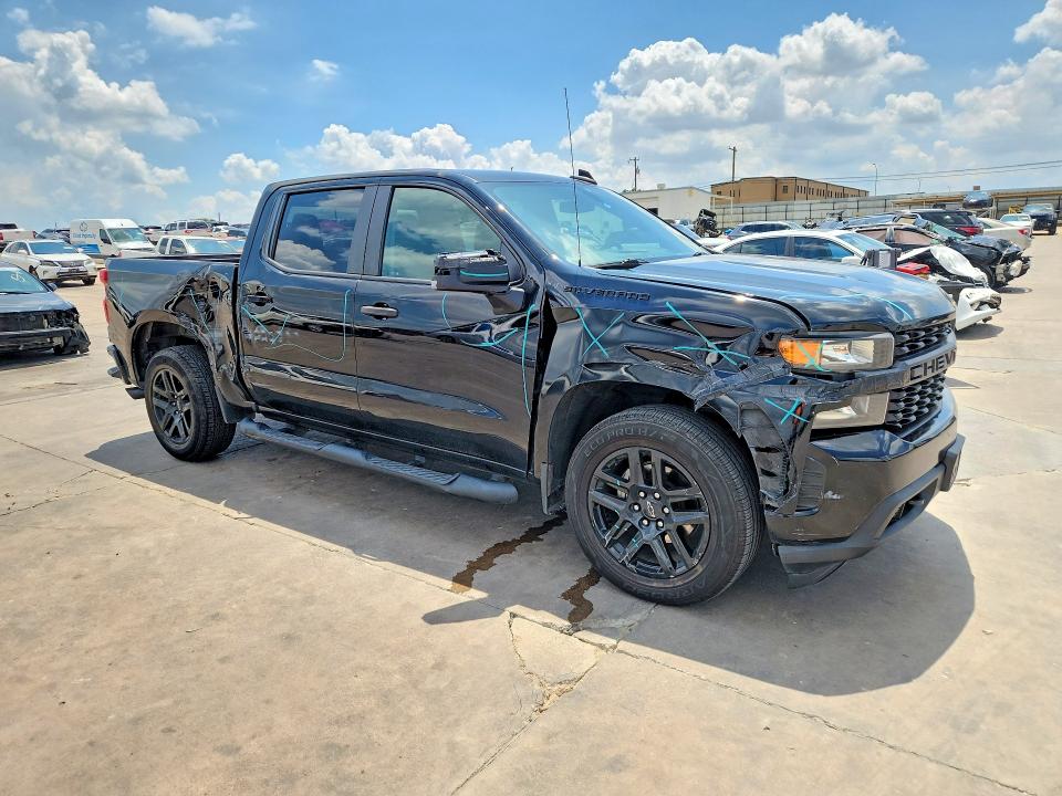 57076016 :رقم المزاد ، 1GCPWBEK8NZ175909 vin ، 2022 Chevrolet Silverado Ltd مزاد بيع