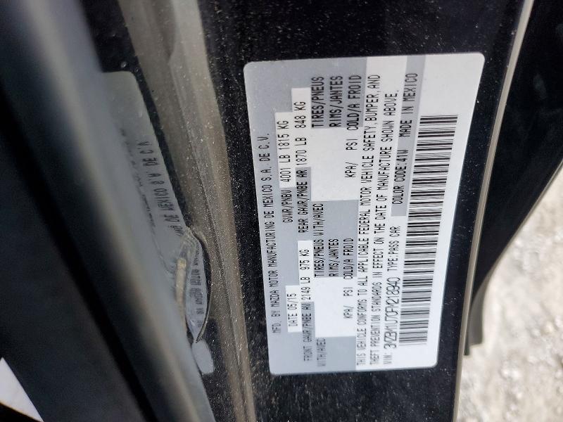 57906336 :رقم المزاد ، 3MZBM1U70FM218940 vin ، 2015 Mazda 3 مزاد بيع
