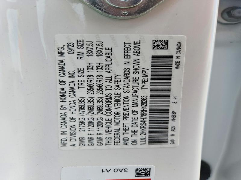 Продаж на аукціоні авто 2024 Honda Cr-v, vin: 2HKRS4H78RH428263, номер лоту: 56308536