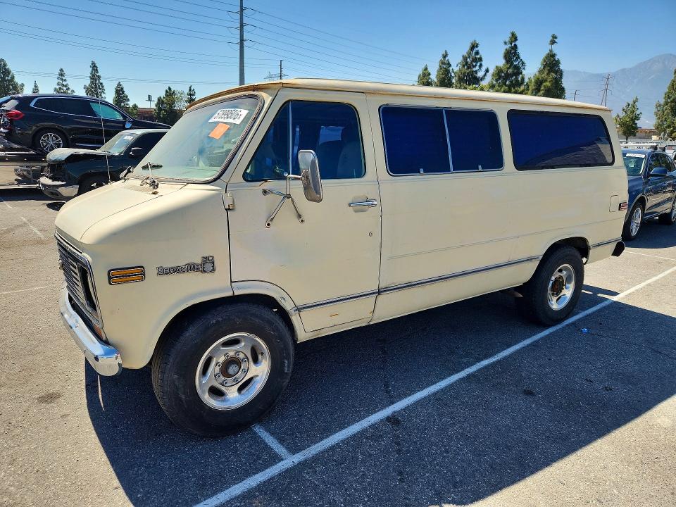 57899506 :رقم المزاد ، CGR367U157236 vin ، 1977 Chevrolet Van مزاد بيع