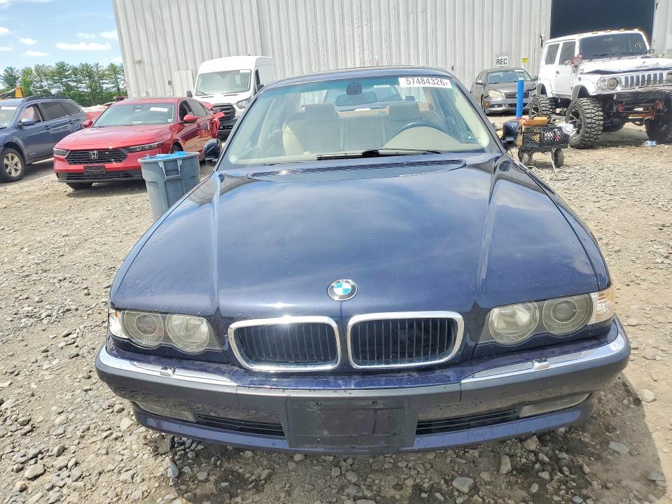 Aukcja sprzedaży 2001 Bmw 740, vin: WBAGG83491DN88849, numer aukcji: 57484326
