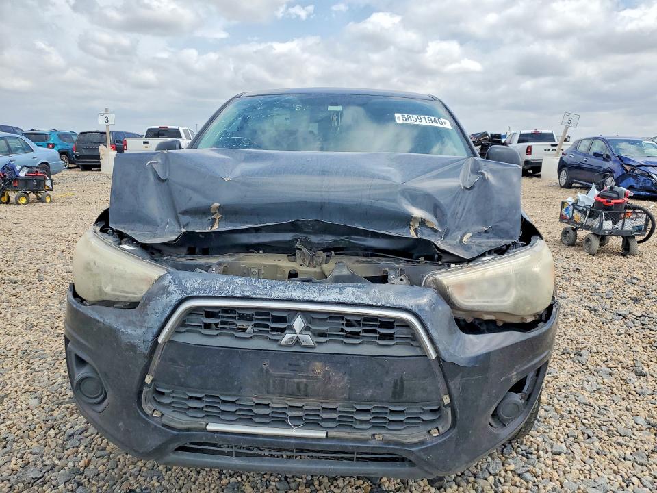 58591946 :رقم المزاد ، 4A4AP3AU2EE011412 vin ، 2014 Mitsubishi Outlander Sport مزاد بيع