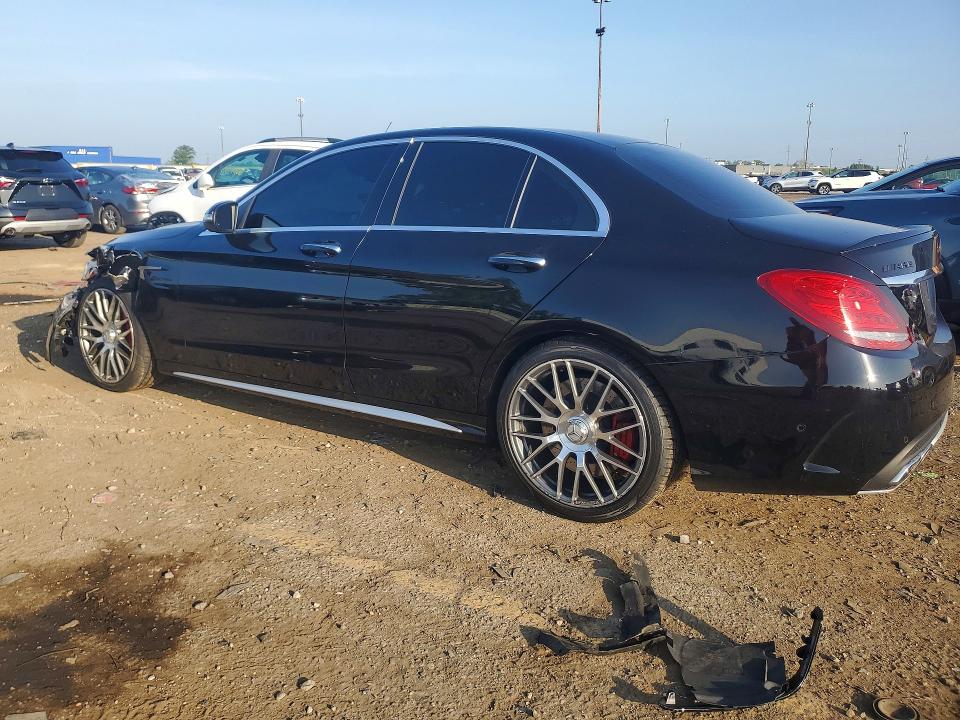 85612775 :رقم المزاد ، 55SWF8HB2GU107672 vin ، 2016 Mercedes-benz C مزاد بيع