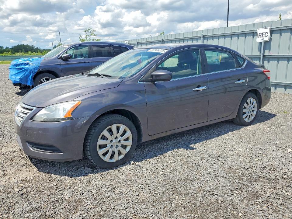 57536276 :رقم المزاد ، 3N1AB7AP3FL648188 vin ، 2015 Nissan Sentra مزاد بيع