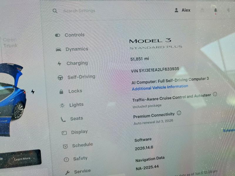 Aukcja sprzedaży 2020 Tesla Model 3, vin: 5YJ3E1EA2LF633935, numer aukcji: 56348246