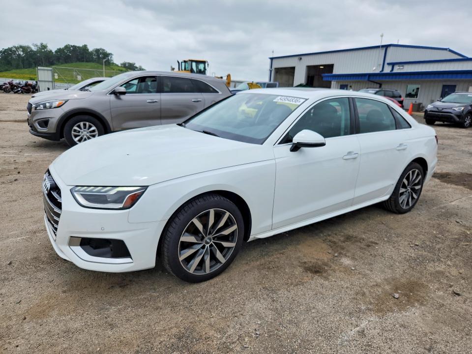 54954836 :رقم المزاد ، WAUHMAF41LA073252 vin ، 2020 Audi A4 مزاد بيع
