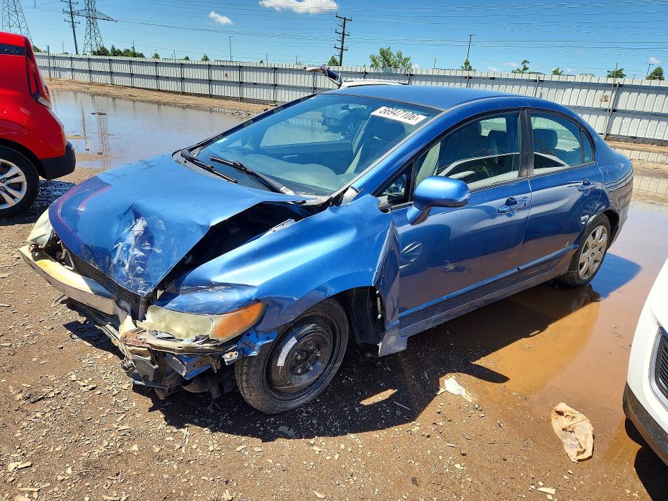 56947106 :رقم المزاد ، 1HGFA16508L085269 vin ، 2008 Honda Civic مزاد بيع