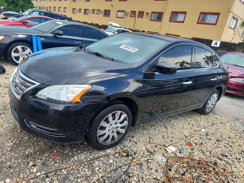 Продаж на аукціоні авто 2015 Nissan Sentra, vin: 3N1AB7AP4FY290554, номер лоту: 58646726