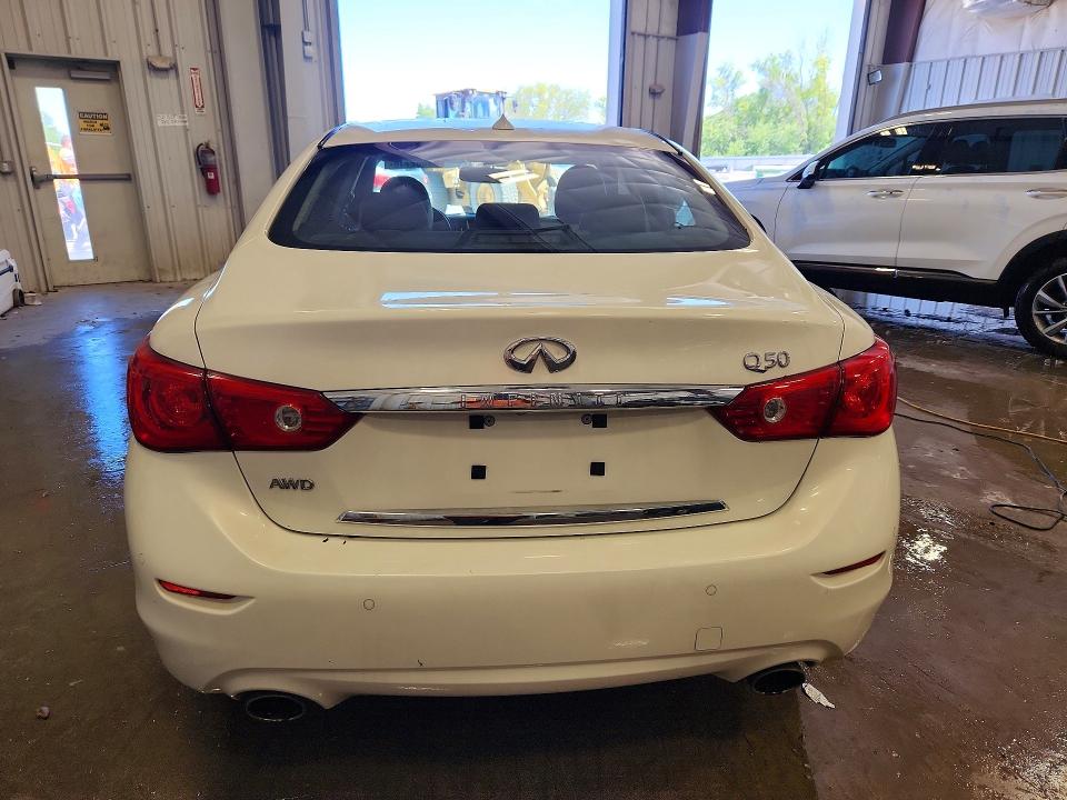 2014 Infiniti Q50 მანქანა იყიდება აუქციონზე, vin: JN1BV7AR6EM698603, აუქციონის ნომერი: 54662716