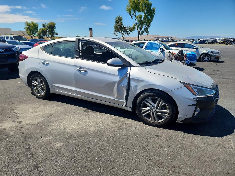 2019 Hyundai Elantra მანქანა იყიდება აუქციონზე, vin: 5NPD84LF8KH430222, აუქციონის ნომერი: 58387186