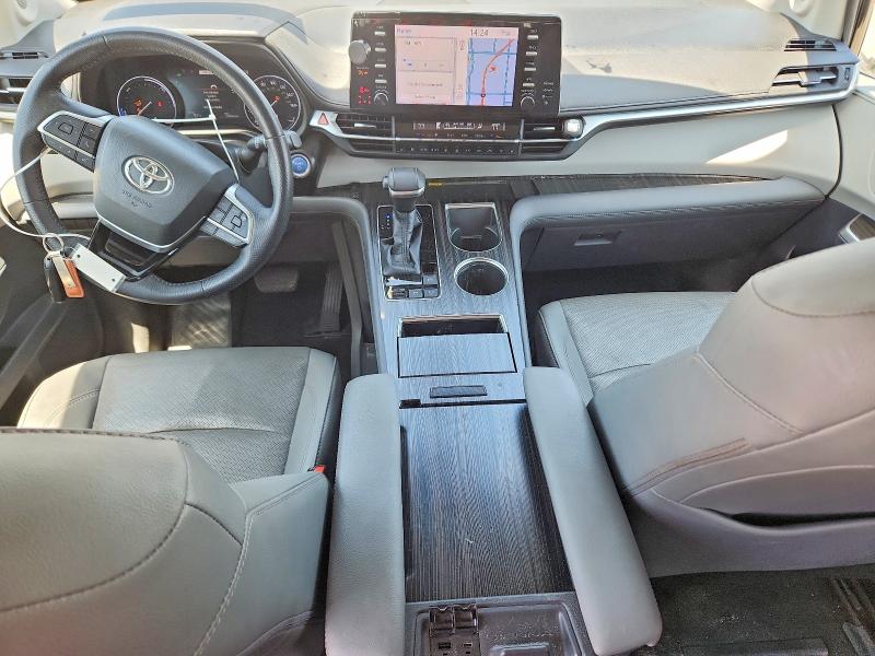 58833036 :رقم المزاد ، 5TDZRKEC2MS003383 vin ، 2021 Toyota Sienna مزاد بيع