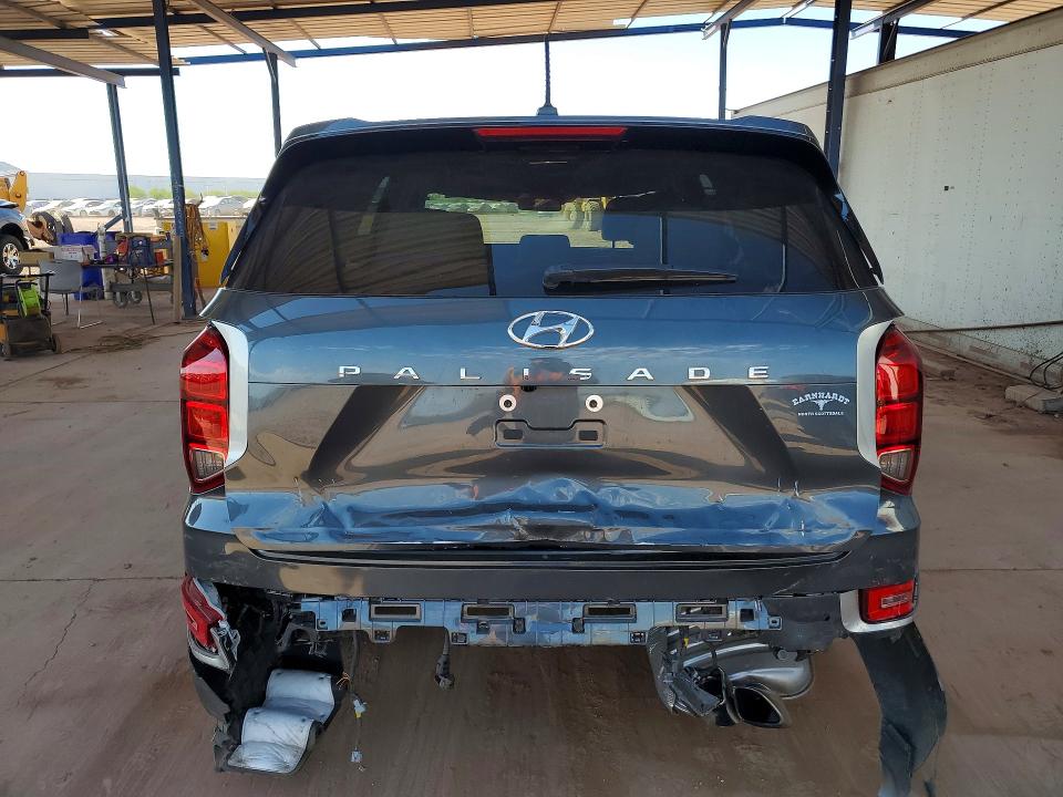 57600526 :رقم المزاد ، KM8R14HE6NU459959 vin ، 2022 Hyundai Palisade مزاد بيع