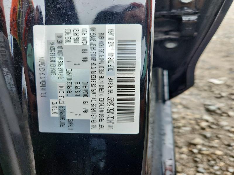 2020 Mazda 6 მანქანა იყიდება აუქციონზე, vin: JM1GL1VM6L1524291, აუქციონის ნომერი: 56617336
