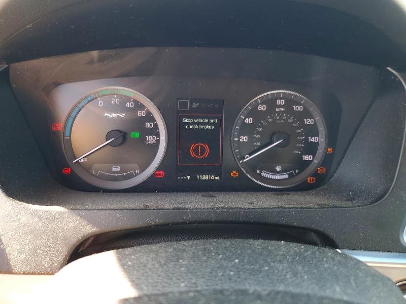 2016 Hyundai Sonata Hybrid მანქანა იყიდება აუქციონზე, vin: KMHE24L12GA014056, აუქციონის ნომერი: 55430896