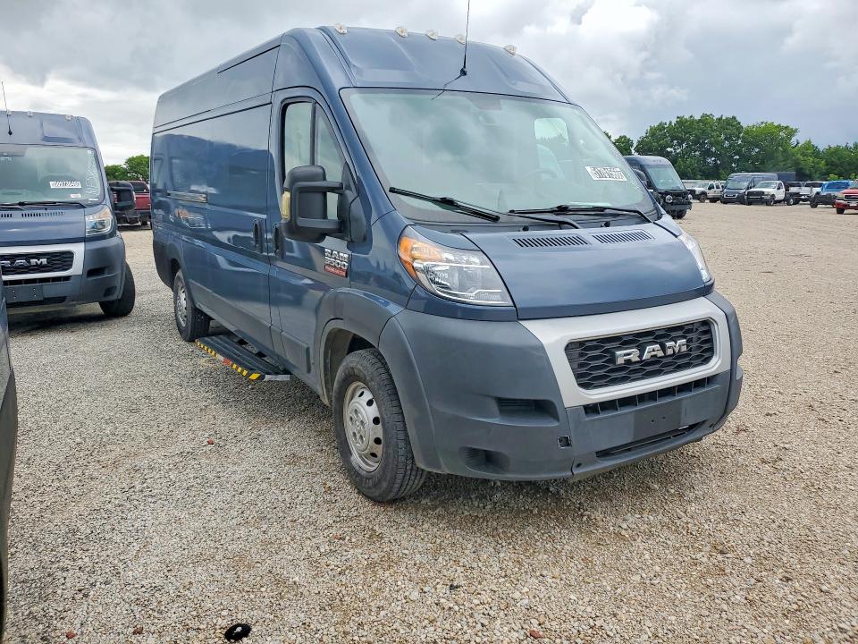 2021 Ram Promaster 3500 მანქანა იყიდება აუქციონზე, vin: 3C6FRVJG7ME500962, აუქციონის ნომერი: 51701566